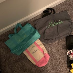 Monogram bags “Melinda”